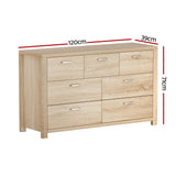 Chest of 7 drawers with free delivery 