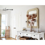 French Provincial Hall Table - White