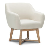 Fabric Tub Armchair - Beige or Grey