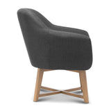 Tub Accent Chair - Charcoal