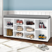 Shoe Storage Bench- White