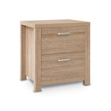 Artiss Bedside Table Lamp Side Tables Drawers Nightstand Unit Beige Wood