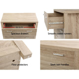 Tallboy Chest of 5 Drawers - Oak