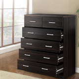 Tallboy 6 Chest of Drawers - White or Walnut