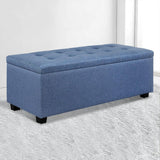 Premium Storage Ottoman - Pink / Blue