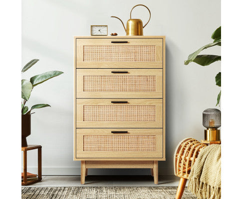 Rattan Tallboy – Eliza Bentley