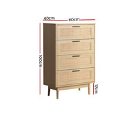 Rattan Tallboy